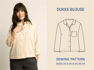 Wardrobe By Me snitmønster - Dukke Blouse